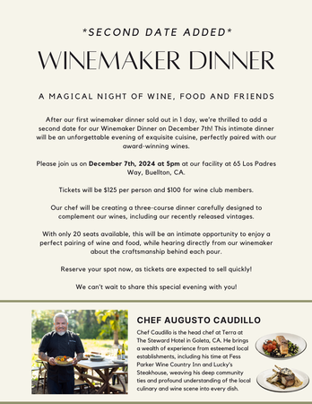 Winemaker Dinner