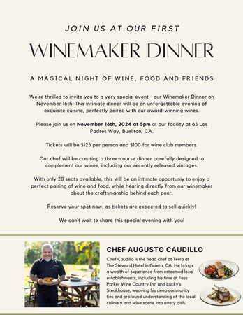 Winemaker Dinner